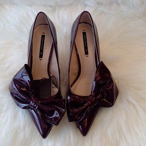 Zara bows NWT 3" pumps